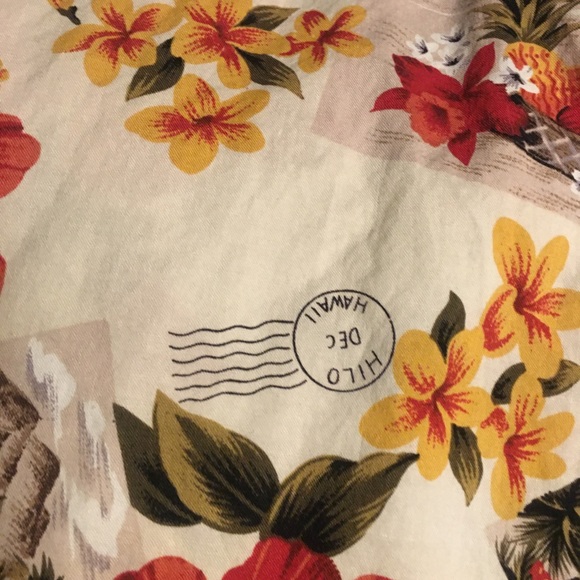 Hilo Hattie The Hawaiian Original Floral Postcard Print Dress - Picture 10 of 15